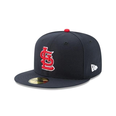 Sapca New Era St. Louis Cardinals MLB Authentic Collection 59FIFTY Fitted - Albastri